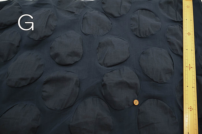 Cotton Nobility Ripple Fabric - Dot - nomura tailor