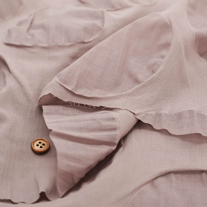 Cotton Nobility Ripple Fabric - Dot - nomura tailor