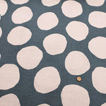 Angel Soft Finish Linen Print Fabric - Dot - nomura tailor