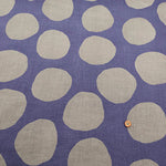 Angel Soft Finish Linen Print Fabric - Dot - nomura tailor