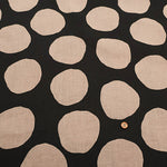 Angel Soft Finish Linen Print Fabric - Dot - nomura tailor