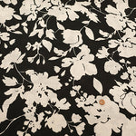 Angel Soft Finish Linen Print Fabric - Flower - nomura tailor