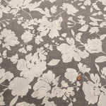 Angel Soft Finish Linen Print Fabric - Flower - nomura tailor
