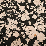 Angel Soft Finish Linen Print Fabric - Flower - nomura tailor
