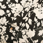 Angel Soft Finish Linen Print Fabric - Flower - nomura tailor