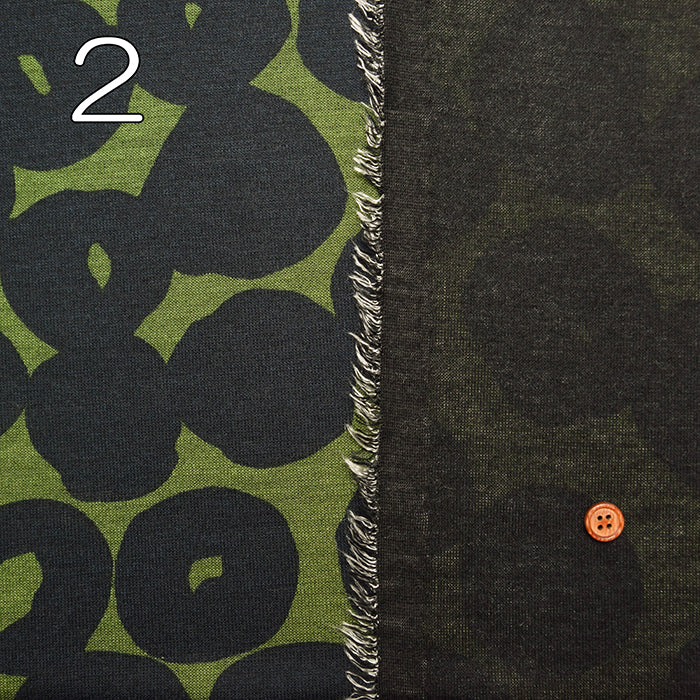 Tencel Reversible Print Fabric - Donut - nomura tailor