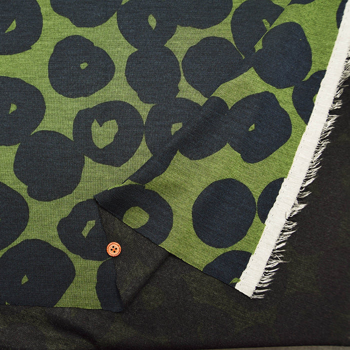 Tencel Reversible Print Fabric - Donut - nomura tailor