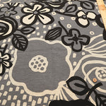 Tencel Reversible Knit Print Fabric - Big Flower - nomura tailor