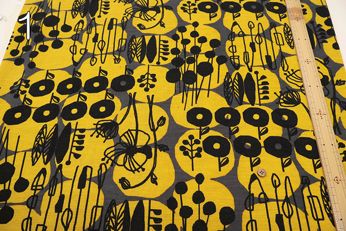 Acrylic Wool Jersey Print Fabric - Nordic - nomura tailor