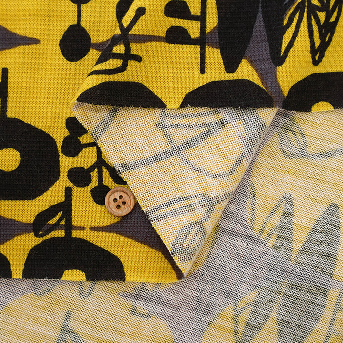Acrylic Wool Jersey Print Fabric - Nordic - nomura tailor
