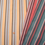 Polyester High-de Chine Satin Print Fabric - Stripe - nomura tailor