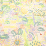 Cotton Chiffon Georgette Print Fabric - Art Flower - nomura tailor