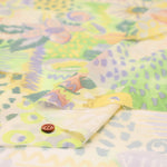 Cotton Chiffon Georgette Print Fabric - Art Flower - nomura tailor