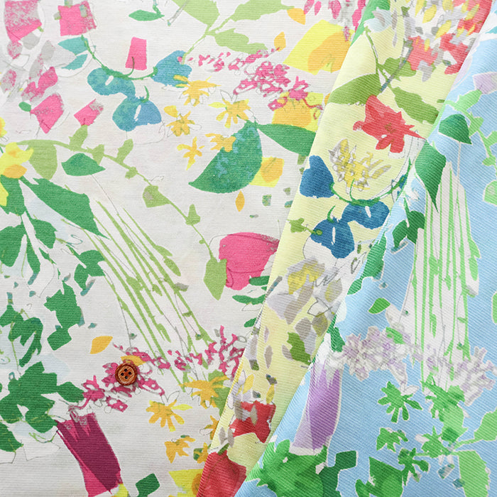 Cool Touch Cool Marvelous Knit Print Fabric - Wildflower - nomura tailor