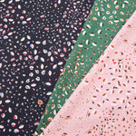 Polyester Crepe de Chine Print Fabric – Flower - nomura tailor