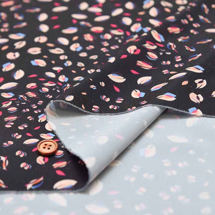 Polyester Crepe de Chine Print Fabric – Flower - nomura tailor