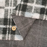 Yarn-Dyed Pile Jacquard Fabric -  Check - nomura tailor