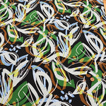 Cotton 30SZ Jersey Print Fabric - Botanical - nomura tailor