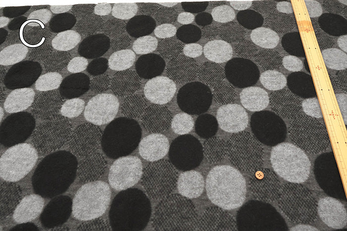 Pile Jacquard Fabric -  Dot - nomura tailor
