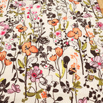 Polyester Prime Impact Fabric - Botanical Flower - nomura tailor