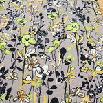 Polyester Prime Impact Fabric - Botanical Flower - nomura tailor