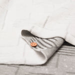 Made in Korea Fleece Pile Jacquard Fabric – Lines - nomura tailor
