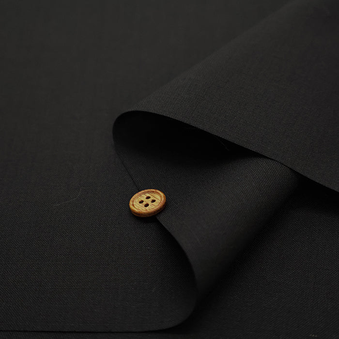 Water-Repellent Wool Tropical Fabric - Plain - nomura tailor