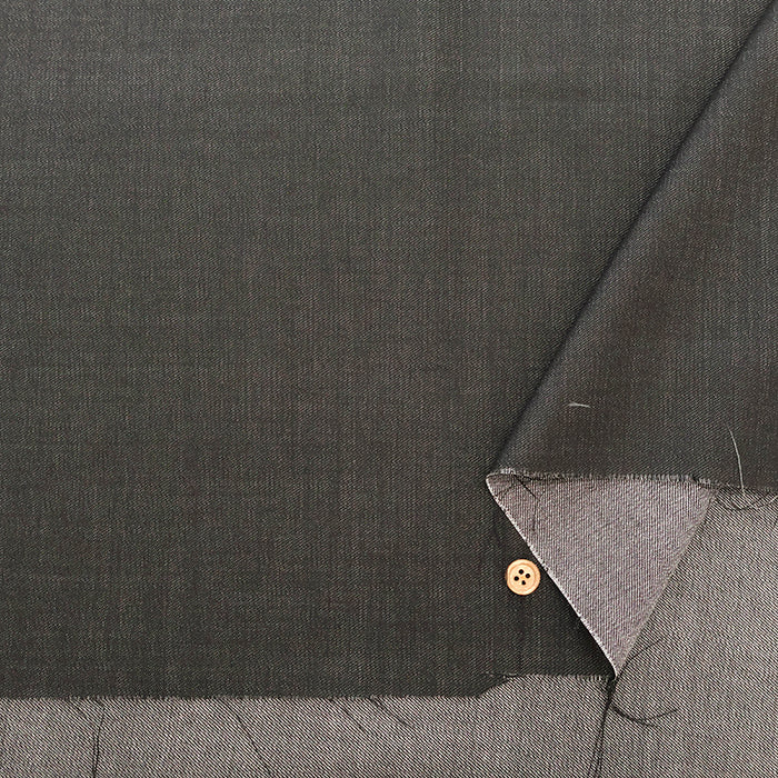Wool Denim Fabric - Plain - nomura tailor