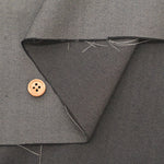 Wool Polyester Twill Fabric - Plain - nomura tailor