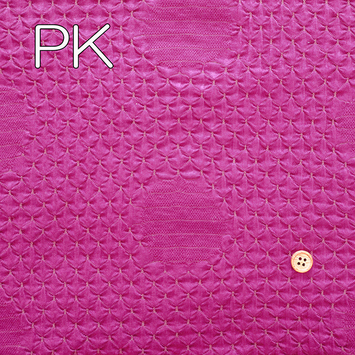 Tencel Knit Jacquard Fabric - Dots - nomura tailor