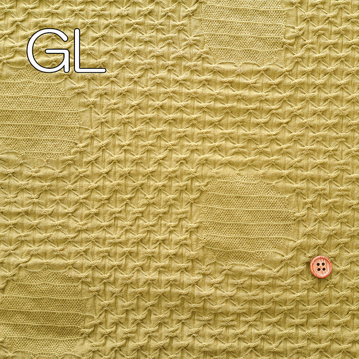 Tencel Knit Jacquard Fabric - Dots - nomura tailor