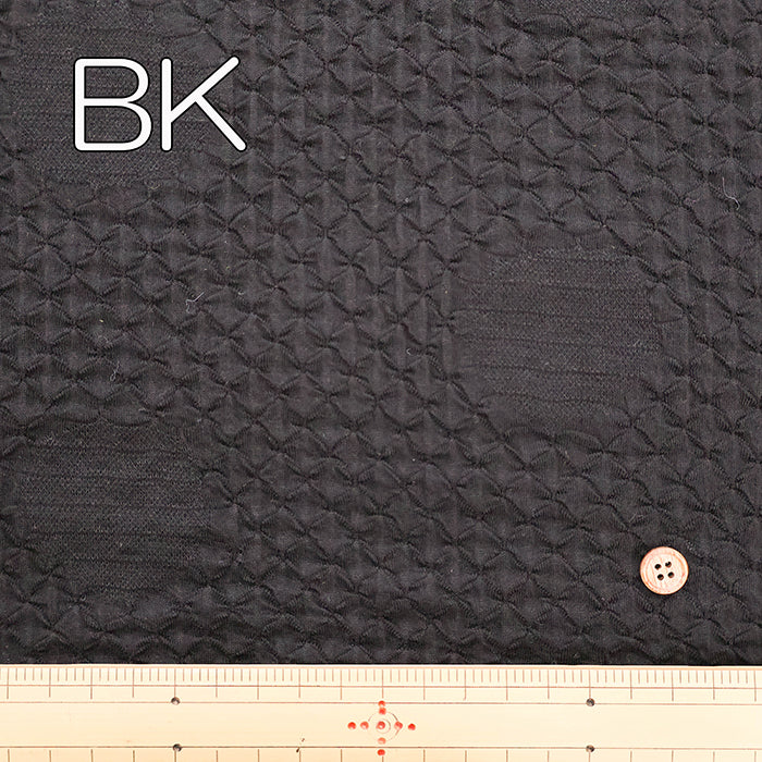Tencel Knit Jacquard Fabric - Dots - nomura tailor