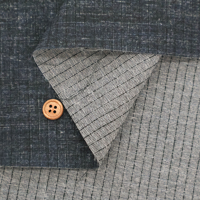 Polyester Knit Print Fabric - Denim-like Plain - nomura tailor