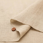 One-Wash Linen Fabric - Plain - nomura tailor