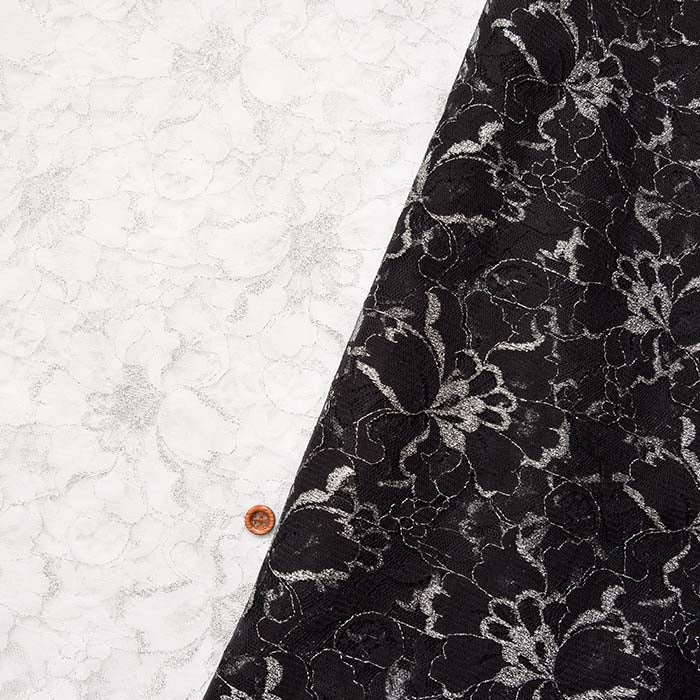 Russell lace silver yarn - nomura tailor