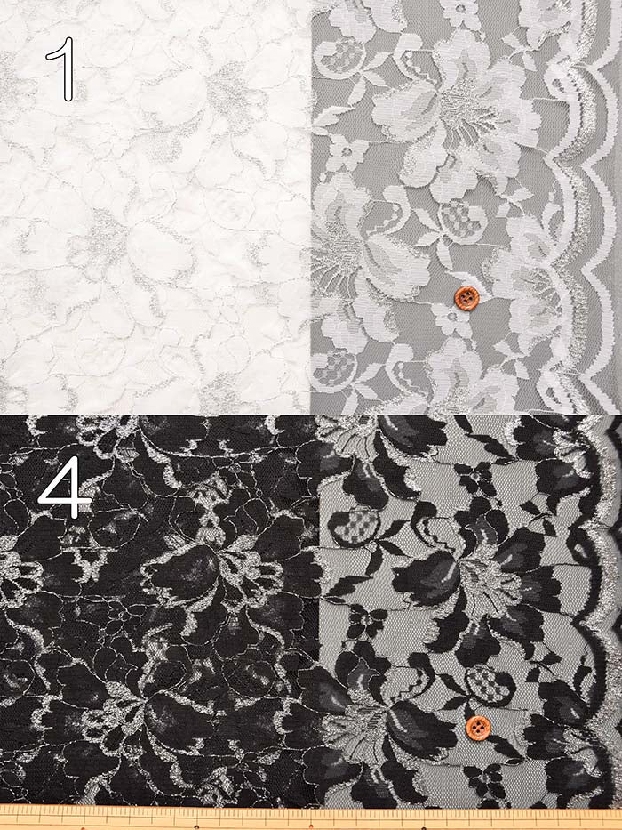 Russell lace silver yarn - nomura tailor