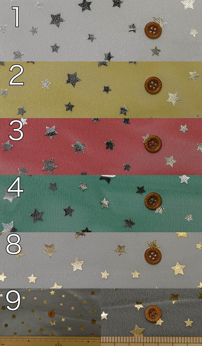 Organjira Print Fabric Stardust - nomura tailor