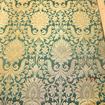 Made in India Lamé Jacquard Fabric - Botanical - nomura tailor