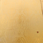 Made in India Lamé Jacquard Fabric - Paisley - nomura tailor