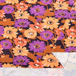 Turkish-made Viscose Knit Print Fabric - Flower - nomura tailor