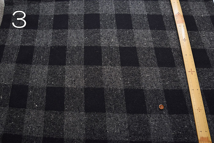 Wool Fabric Buffalo Check - nomura tailor