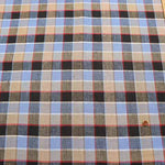 Yarn-dyed linen check fabric - nomura tailor