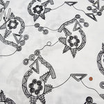 Vietnamese Slub Cotton Embroidered Fabric - nomura tailor