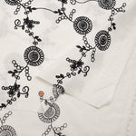 Vietnamese Slub Cotton Embroidered Fabric - nomura tailor