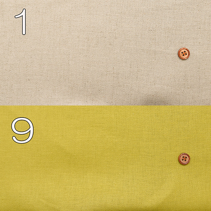 Linen Twill Fabric - Solid Color - nomura tailor