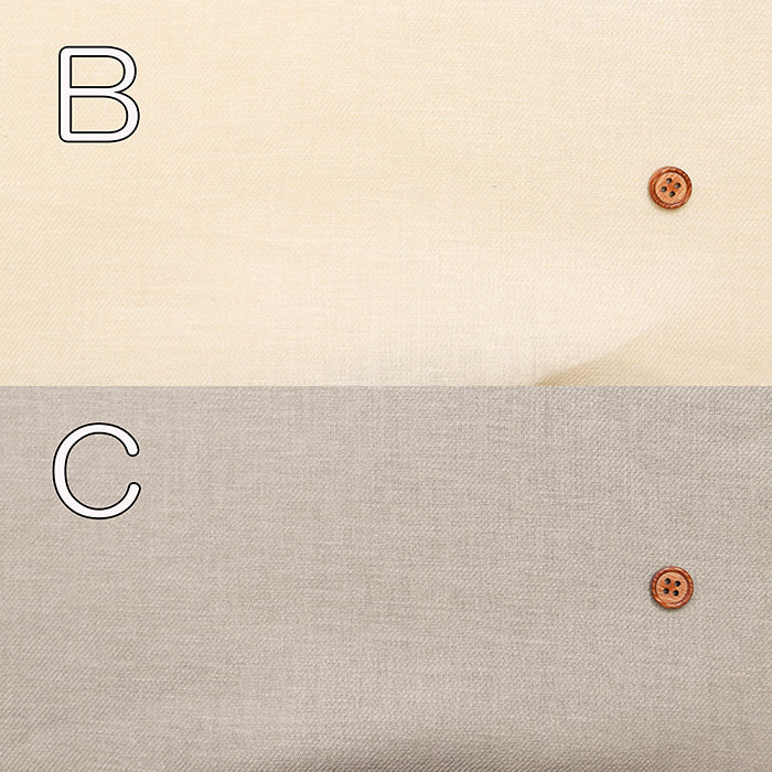 Linen Twill Fabric - Solid Color - nomura tailor
