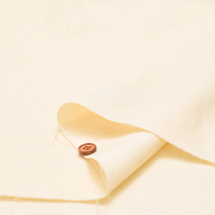 Linen Twill Fabric - Solid Color - nomura tailor