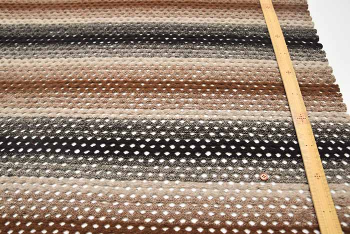Made in Italy Polyester Knit Fabric – Border - nomura tailor