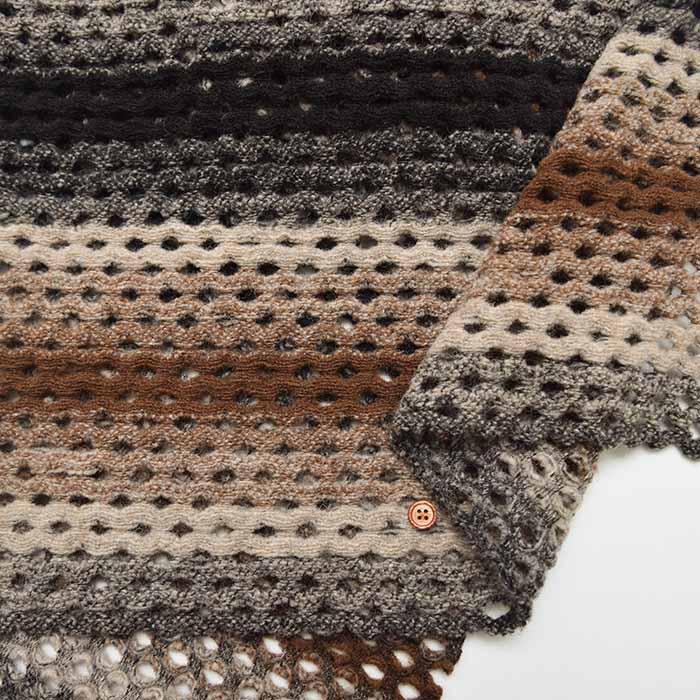 Made in Italy Polyester Knit Fabric – Border - nomura tailor