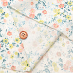 Wider Width Polyester Satin Print Fabric – Flower - nomura tailor